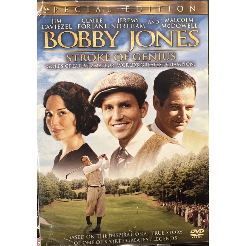 Bobby Jones: Stroke of Genius DVD 2004 Jim Caviezel Clair Forlani